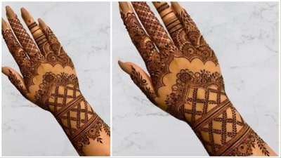 Pakistani Designs: Pakistani mehendi designs are known for their bold colours, intricate patterns, and unique styles. They often feature a mix of traditional and modern elements, such as floral motifs, paisleys, and geometric shapes. These designs are perfect for those who want to make a statement with their mehendi. (Pinterest) Pakistani Designs: Pakistani mehendi designs are known for their bold colours, intricate patterns, and unique styles. They often feature a mix of traditional and modern elements, such as floral motifs, paisleys, and geometric shapes. These designs are perfect for those who want to make a statement with their mehendi. (Pinterest)