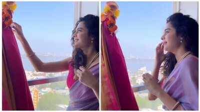 Mithila Palkar also celebrated the festival in her balcony. Gudi Padwa coincides with the first day of the Chaitra Navratri and festivals like Sajibu Cheiraoba, Navreh, Cheti Chand and Ugadi that are celebrated in different parts of the country. Mithila Palkar also celebrated the festival in her balcony. Gudi Padwa coincides with the first day of the Chaitra Navratri and festivals like Sajibu Cheiraoba, Navreh, Cheti Chand and Ugadi that are celebrated in different parts of the country.