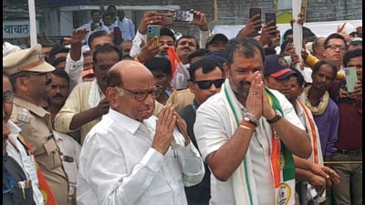 NCP had over the years left the seat for the Congress. (HT PHOTO) NCP had over the years left the seat for the Congress. (HT PHOTO)