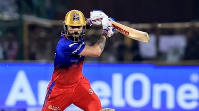 Virat Kohli has scored 316 runs in 5 matches in IPL 2024 thus far at a strike rate of 146.29. (PTI) Virat Kohli has scored 316 runs in 5 matches in IPL 2024 thus far at a strike rate of 146.29. (PTI)