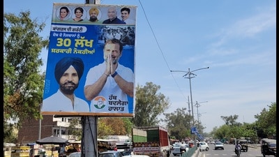 SAD, Congress and the Bharatiya Janta Party (BJP) have not fielded leaders for the elections for which the polling will be held in the last phase on June 1. (HT photo) SAD, Congress and the Bharatiya Janta Party (BJP) have not fielded leaders for the elections for which the polling will be held in the last phase on June 1. (HT photo)