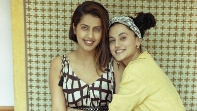 Taapsee and Shagun Pannu Taapsee and Shagun Pannu