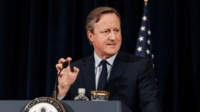 British Foreign Secretary David Cameron (REUTERS)