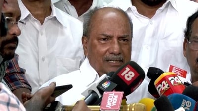 Congress leader and former defence minister AK Antony. Congress leader and former defence minister AK Antony.