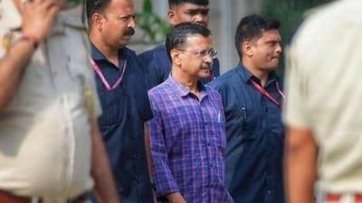 Delhi chief minister Arvind Kejriwal was arrested on March 21 by the Enforcement Directorate in connection with the excise policy case. Delhi chief minister Arvind Kejriwal was arrested on March 21 by the Enforcement Directorate in connection with the excise policy case.