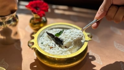 Bagala Bhath Sabudana (Dakshin, ITC Grand Central ) Bagala Bhath Sabudana (Dakshin, ITC Grand Central )