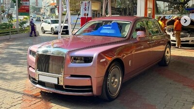 Rolls-Royce Phantom VIII that Nita Ambani recently bought. (Instagram/@automobiliardent) Rolls-Royce Phantom VIII that Nita Ambani recently bought. (Instagram/@automobiliardent)