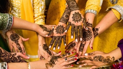 Women deck up in ethnic ensembles and decorate their hands and legs in mehndi to celebrate the special time of the year. (Unsplash) Women deck up in ethnic ensembles and decorate their hands and legs in mehndi to celebrate the special time of the year. (Unsplash)