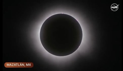 Total Solar Eclipse witnessed in resort town of Mazatlan in Mexico Total Solar Eclipse witnessed in resort town of Mazatlan in Mexico