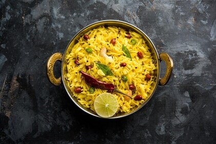 Perk up the festive table with some lemon rice ( Niraamaya Retreats Surya Samudra) Perk up the festive table with some lemon rice ( Niraamaya Retreats Surya Samudra)