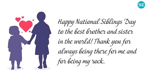 National Siblings Day 2024: National Siblings Day falls on April 10. (HT Photo)