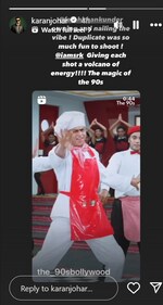 Karan Johar shared a throwback video from Shah Rukh Khan's Duplicate. Karan Johar shared a throwback video from Shah Rukh Khan's Duplicate.