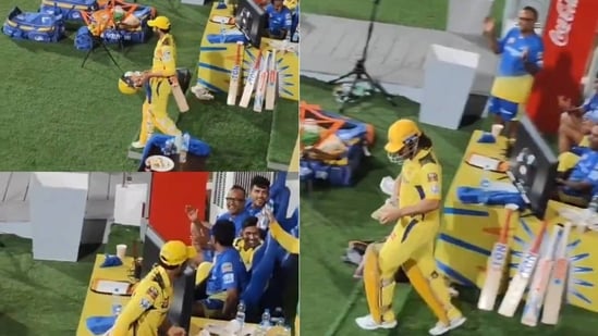 Jadeja teases Chepauk with no-MSD act before Dhoni walks out to deafening roar