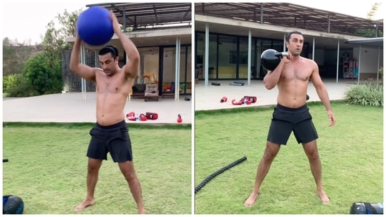 Ranbir Kapoor is getting in shape to play Lord Ram in Ramayana.