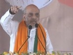 Union home minister addresses a poll rally in West Bengal's Balurghat.(X/BJP)