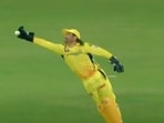 MS Dhoni dropped Andre Russell's catch during CSK vs KKR clash. MS Dhoni dropped Andre Russell's catch during CSK vs KKR clash.