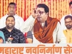 MNS chief Raj Thackeray public meeting at Shivaji Park. (Photo by Satish Bate/ Hindustan Times) 