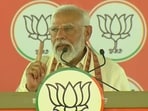 Prime Minister Narendra Modi addresses a rally in Coimbatore. Prime Minister Narendra Modi addresses a rally in Coimbatore.