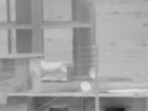 The military released a video of a strike against a building. The military released a video of a strike against a building.