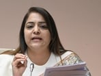 The term of the incumbent mayor, Shelly Oberoi, ended on March 31, but she will continue in her position till a new mayor is elected. (HT Photo) The term of the incumbent mayor, Shelly Oberoi, ended on March 31, but she will continue in her position till a new mayor is elected. (HT Photo)
