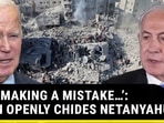Biden’s Most Stinging Criticism Of Netanyahu; Puts Onus Of Ceasefire On Israel Biden’s Most Stinging Criticism Of Netanyahu; Puts Onus Of Ceasefire On Israel