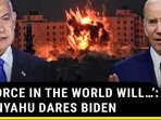 Netanyahu Dares Biden, Doubles Down On Rafah Plan; ‘No Force Will Stop Us…’ Netanyahu Dares Biden, Doubles Down On Rafah Plan; ‘No Force Will Stop Us…’