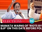 MAMATA WARNS OF ‘RIOTS BY BJP’ ON THIS DATE BEFORE POLLS