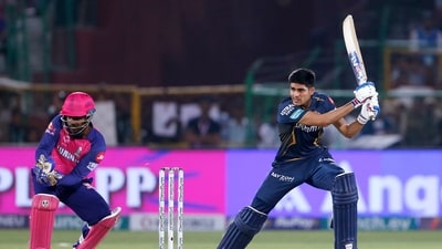 Shubman Gill became the 2nd fastest Indian to 3,000 IPL runs. (ANI) Shubman Gill became the 2nd fastest Indian to 3,000 IPL runs. (ANI)