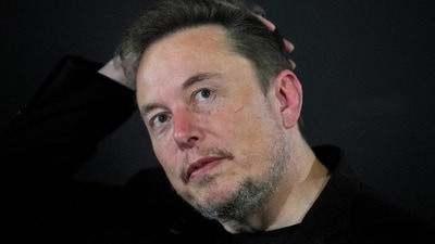Elon Musk appears at an event in London. (AP) Elon Musk appears at an event in London. (AP)