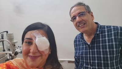 Delhi BJP leader Bansuri Swaraj injures eye during campaigning (Twitter)