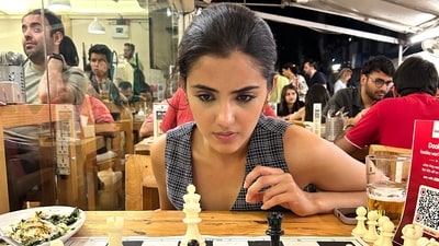 Malvika Sharma got trolled for posting a photo of herself playing chess Malvika Sharma got trolled for posting a photo of herself playing chess