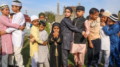 Eid-ul-Fitr is a significant religious holiday celebrated by Muslims worldwide to mark the end of the holy month of Ramadan. (PTI) Eid-ul-Fitr is a significant religious holiday celebrated by Muslims worldwide to mark the end of the holy month of Ramadan. (PTI)