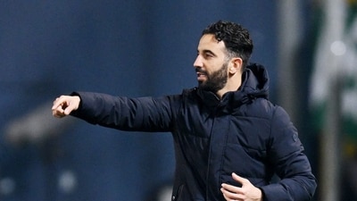 Ruben Amorim is currently managing Sporting CP. (REUTERS)