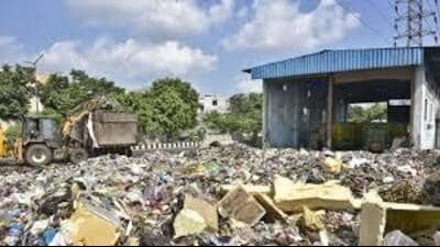 The site had developed into an open dump, which the civil hospital authorities claimed was the major factor behind the hospital’s rodent problem. (HT File Photo/For reference)