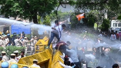 The BJP has intensified its pressure on Delhi's Chief Minister, asking him to resign in the wake of the high court order. (HT Photo/Deepak Gupta) The BJP has intensified its pressure on Delhi's Chief Minister, asking him to resign in the wake of the high court order. (HT Photo/Deepak Gupta)