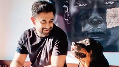 Amit Sadh on National Pet Day Amit Sadh on National Pet Day
