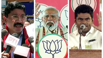 Dayanidhi Maran said he stood by his words that K Annamalai was a 'joker'. Dayanidhi Maran said he stood by his words that K Annamalai was a 'joker'.