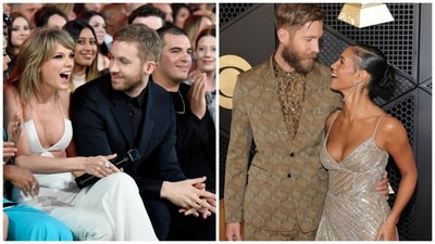 Taylor Swift and Calvin Harris dated in 2015. He is now married to Vick Hope. Taylor Swift and Calvin Harris dated in 2015. He is now married to Vick Hope.