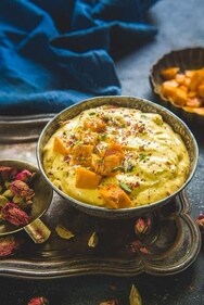 Mango Shrikhand Mango Shrikhand