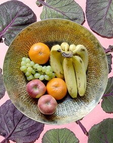 A fruit platter as the centrepiece
