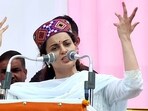 BJP's candidate from Mandi, Kangana Ranaut (ANI) BJP's candidate from Mandi, Kangana Ranaut (ANI)