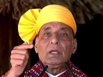 Defence minister Rajnath Singh. 