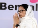 West Bengal chief minister Mamata Banerjee at an Iftar party in Kolkata on Tuesday. West Bengal chief minister Mamata Banerjee at an Iftar party in Kolkata on Tuesday.