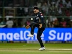 Rashid Khan fields the ball during the Indian Premier League (IPL) Twenty20 cricket match between Rajasthan Royals and Gujarat Titans Rashid Khan fields the ball during the Indian Premier League (IPL) Twenty20 cricket match between Rajasthan Royals and Gujarat Titans