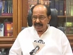 Former Karnataka Chief Minister Veerappa Moily. (ANI) Former Karnataka Chief Minister Veerappa Moily. (ANI)