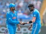 Rohit Sharma and Hardik Pandya for Team India. Rohit Sharma and Hardik Pandya for Team India.
