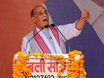 Defence Minister Rajnath Singh (PTI) Defence Minister Rajnath Singh (PTI)