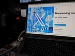 X down for several users: The X logo is shown on a computer screen. X down for several users: The X logo is shown on a computer screen.