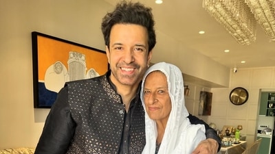Aamir Ali shared several pictures on Instagram, giving a glimpse of his home. He was joined by his mother. While he wore a black kurta, pyjama and jacket, his mother was seen in a traditional outfit. He wrote, "Eid Mubarak aap sab ko (to you all) (red heart and hug face emojis)." Aamir Ali shared several pictures on Instagram, giving a glimpse of his home. He was joined by his mother. While he wore a black kurta, pyjama and jacket, his mother was seen in a traditional outfit. He wrote, "Eid Mubarak aap sab ko (to you all) (red heart and hug face emojis)."