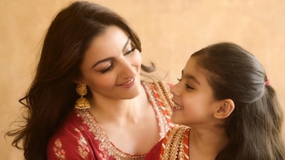 Soha Ali Khan also posted a bunch of photos on Instagram as she celebrated the festival. The pictures also included her daughter Inaaya Naumi Kemmu. Both of them twinned in printed red and golden suits. The pictures also included some candid clicks of the mother-daughter duo. Sharing the post, she wrote, "Eid Mubarak (red heart emoji)." Soha Ali Khan also posted a bunch of photos on Instagram as she celebrated the festival. The pictures also included her daughter Inaaya Naumi Kemmu. Both of them twinned in printed red and golden suits. The pictures also included some candid clicks of the mother-daughter duo. Sharing the post, she wrote, "Eid Mubarak (red heart emoji)."